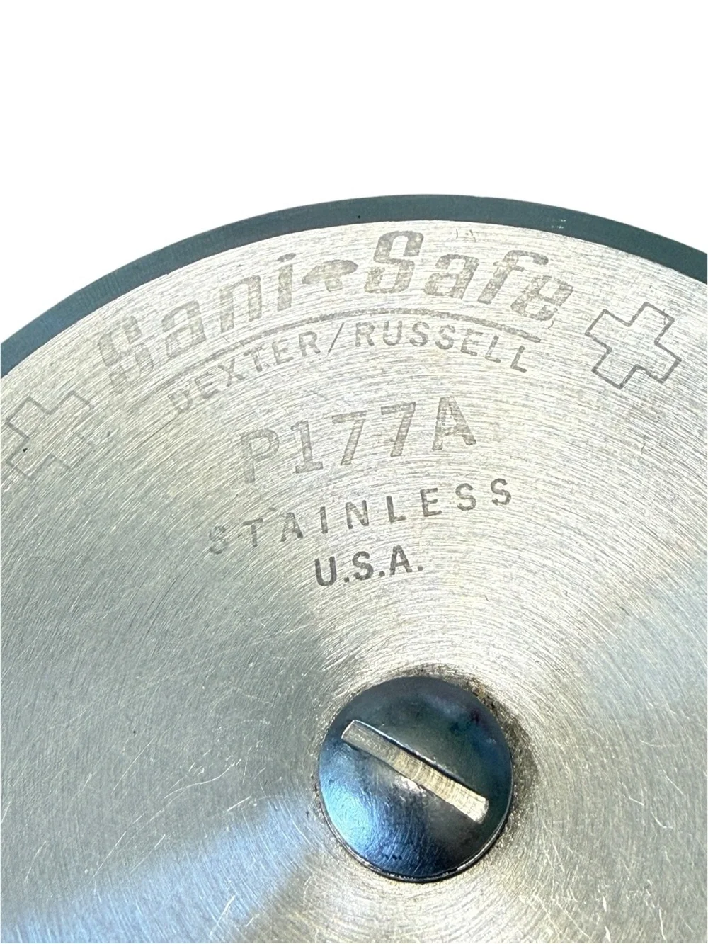 4”Pizza Cutter | P177A| Sani-Safe Series | High-Carbon Steel Blade USA